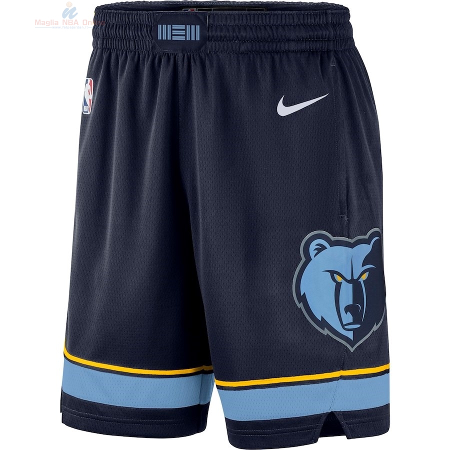 Acquista Pantaloni Basket Memphis Grizzlies Nike Marino Icon 2018-19