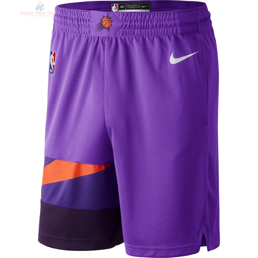 Acquista Pantaloni Basket Phoenix Suns Nike Porpora Città 2018-19