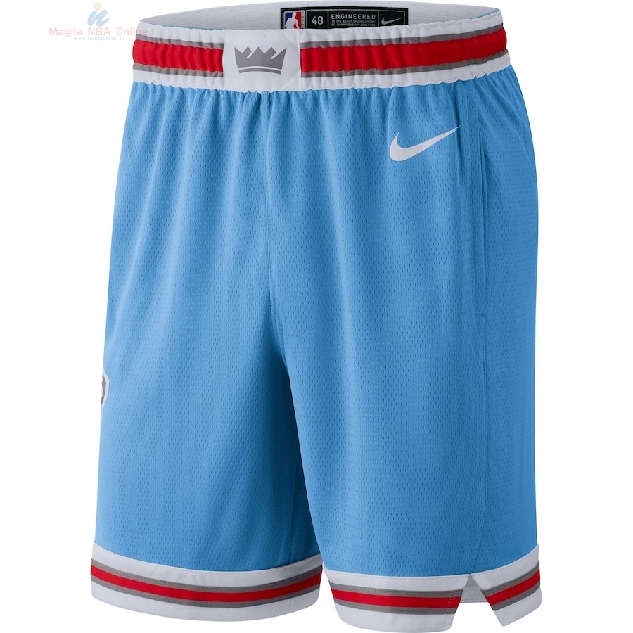 Acquista Pantaloni Basket Sacramento Kings Nike Blu Città 2018-19