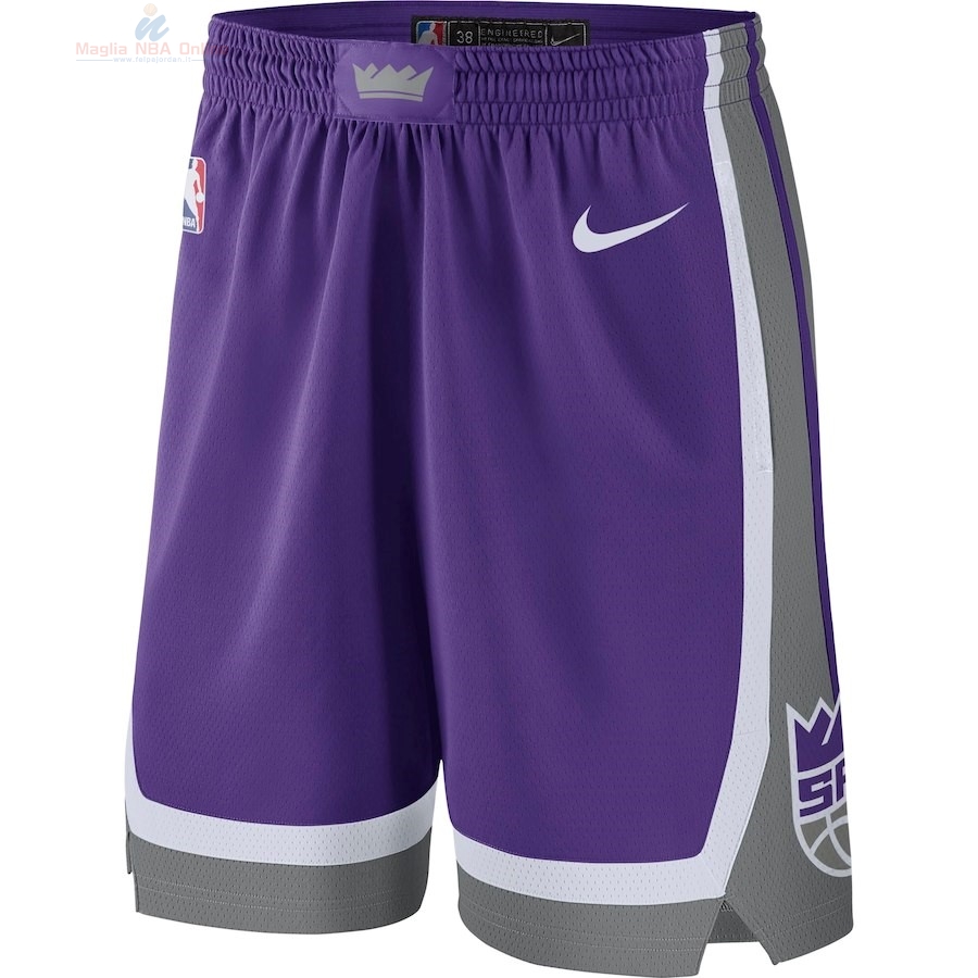 Acquista Pantaloni Basket Sacramento Kings Nike Porpora Icon 2018
