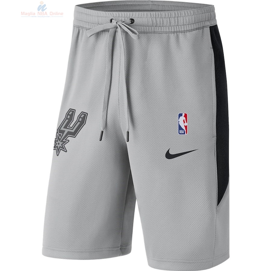 Acquista Pantaloni Basket San Antonio Spurs Nike Grigio 2018