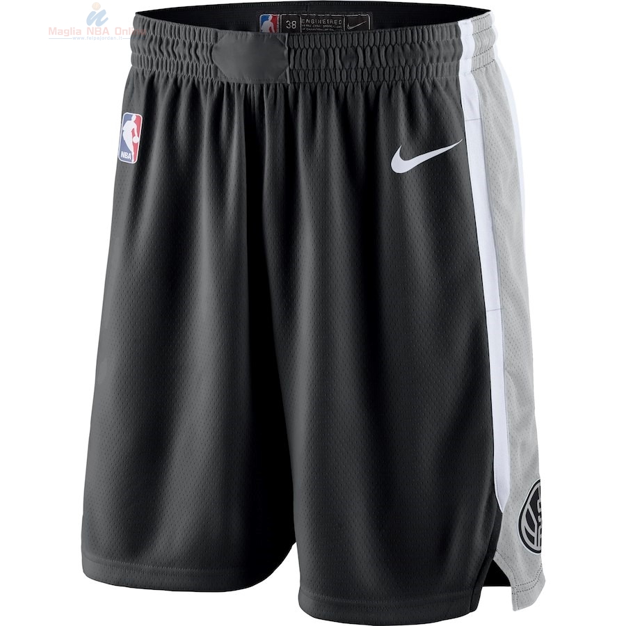 Acquista Pantaloni Basket San Antonio Spurs Nike Nero Grigio 2018