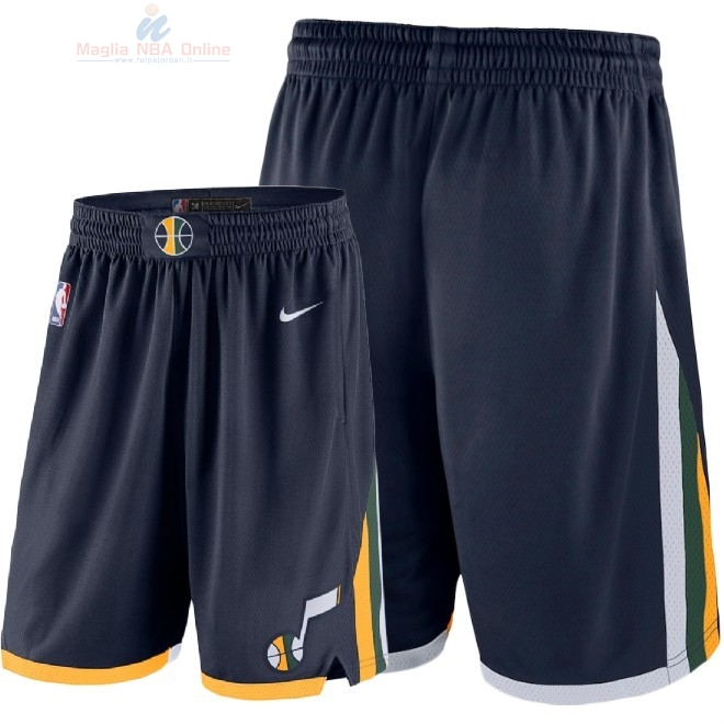 Acquista Pantaloni Basket Utah Jazz Nike Marino Icon 2018-19