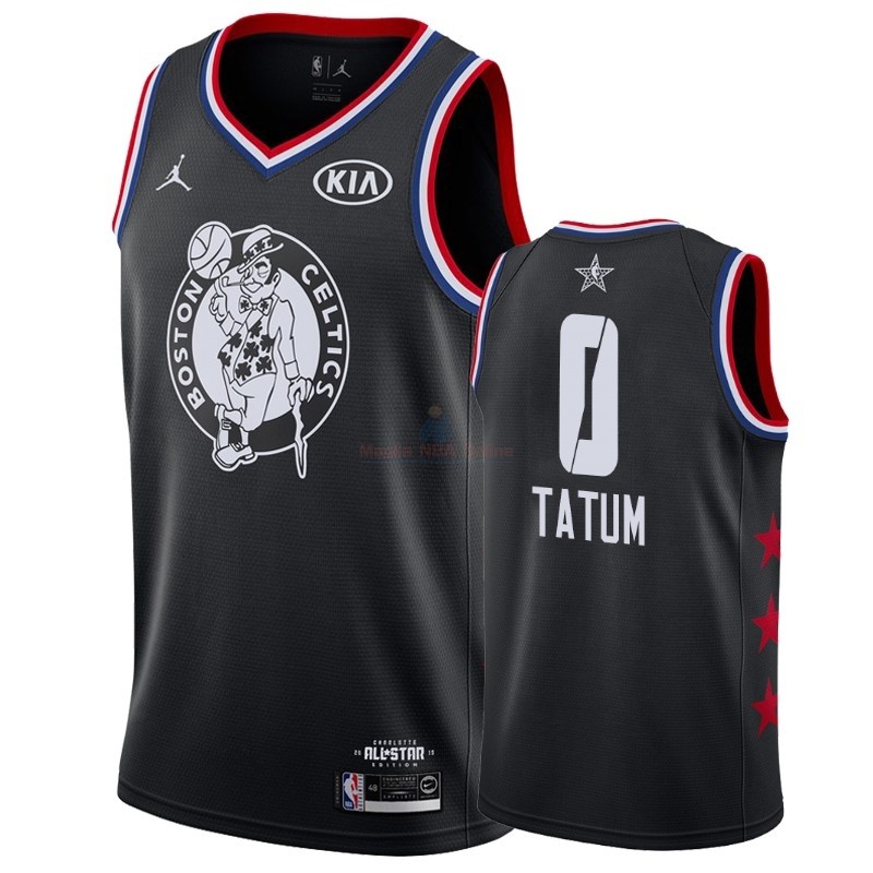 Acquista Maglia NBA 2019 All Star #0 Jayson Tatum Nero