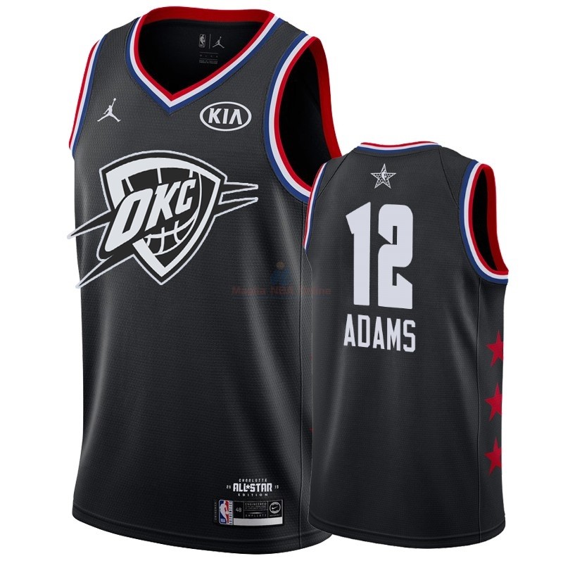 Acquista Maglia NBA 2019 All Star #12 Steven Adams Nero