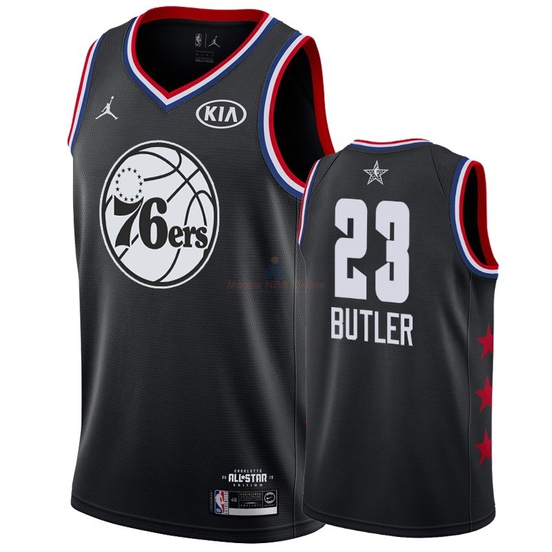 Acquista Maglia NBA 2019 All Star #23 Jimmy Butler Nero