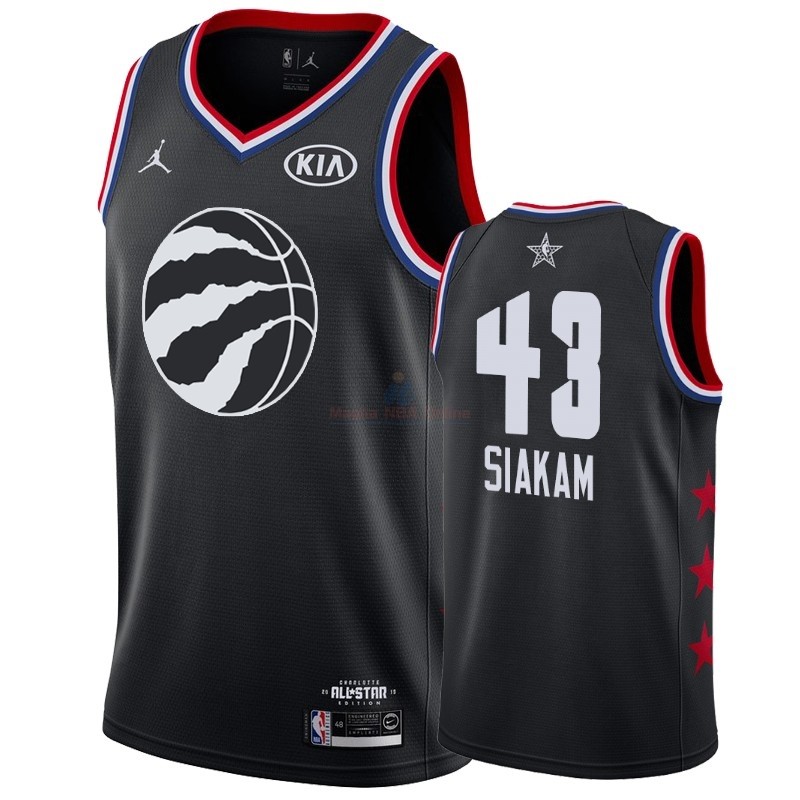 Acquista Maglia NBA 2019 All Star #43 Pascal Siakam Nero