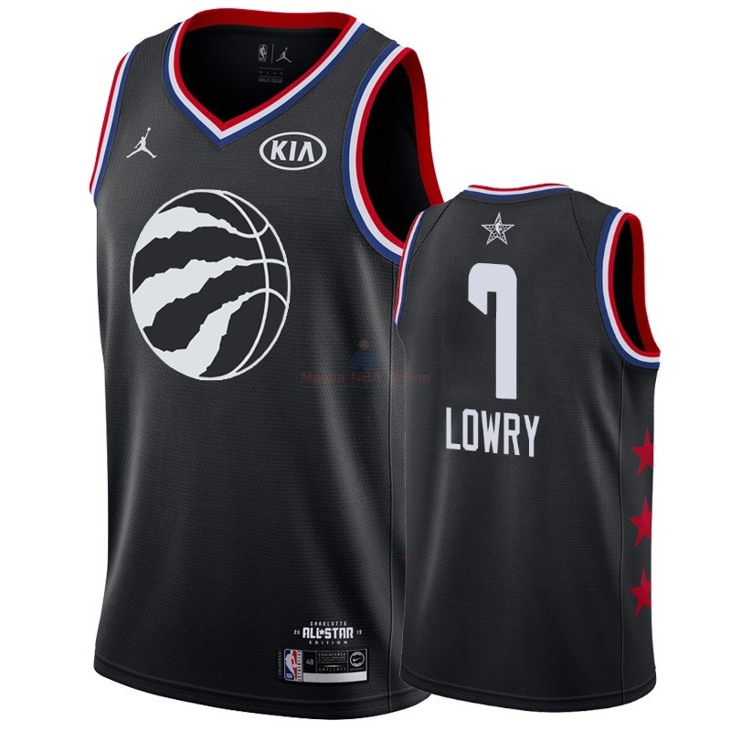 Acquista Maglia NBA 2019 All Star #7 Kyle Lowry Nero