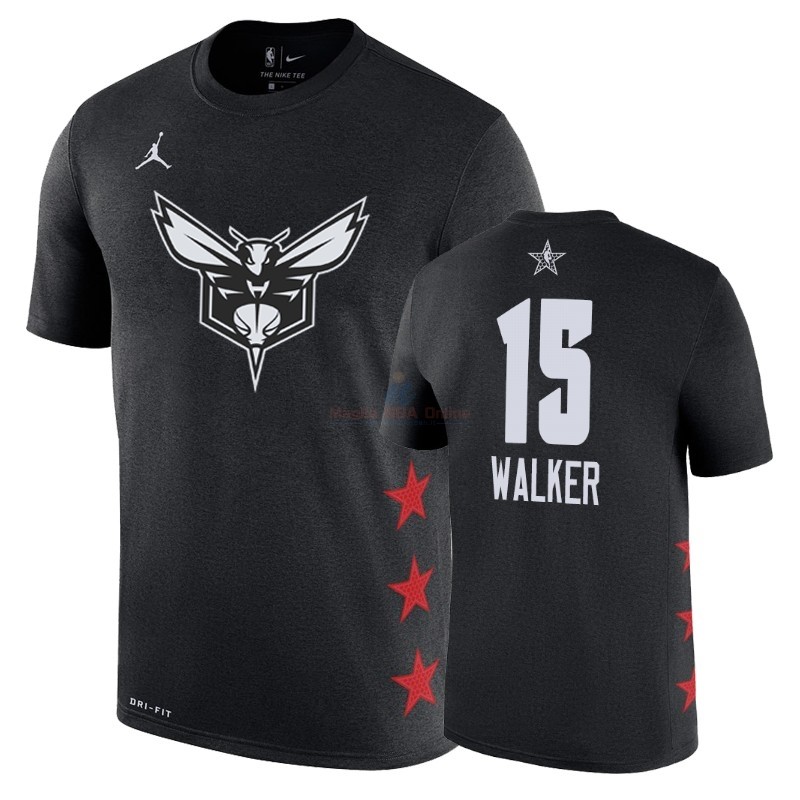 Acquista Maglia NBA 2019 All Star Game Manica corta #15 Kemba Walker Nero