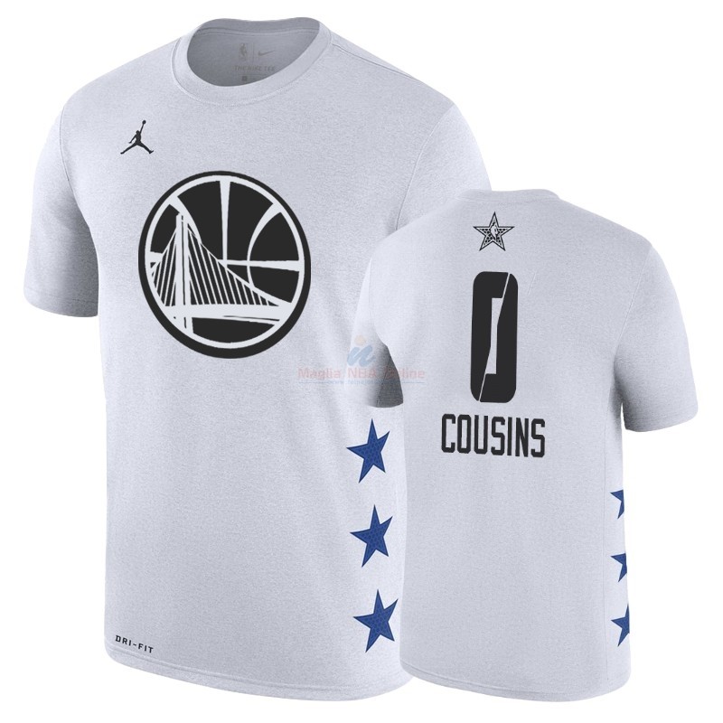 Acquista Maglia NBA 2019 All Star Manica corta #0 DeMarcus Cousins Nero