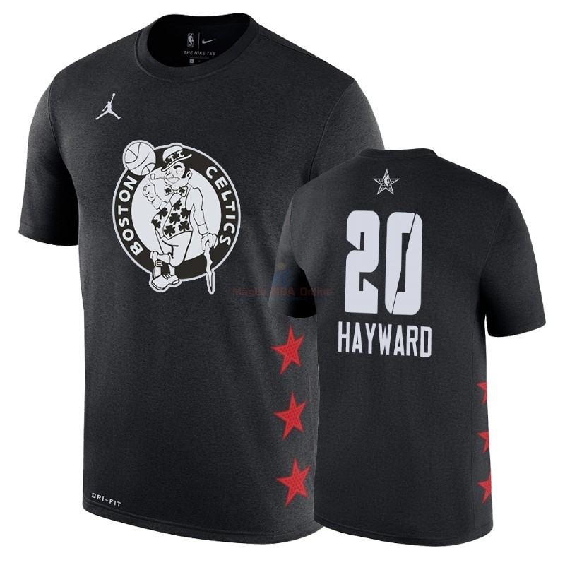 Acquista Maglia NBA 2019 All Star Manica corta #20 Gordon Hayward Nero