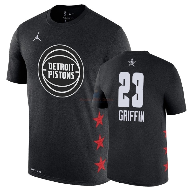 Acquista Maglia NBA 2019 All Star Manica corta #23 Blake Griffin Nero