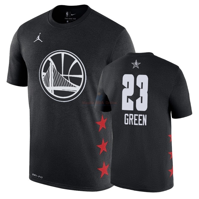 Acquista Maglia NBA 2019 All Star Manica corta #23 Draymond Green Nero