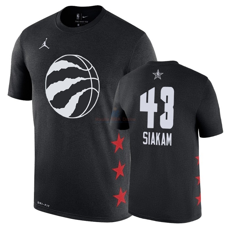 Acquista Maglia NBA 2019 All Star Manica corta #43 Pascal Siakam Nero