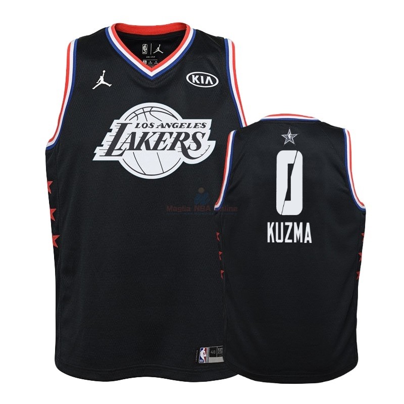 Acquista Maglia NBA Bambino 2019 All Star #0 Kyle Kuzma Nero