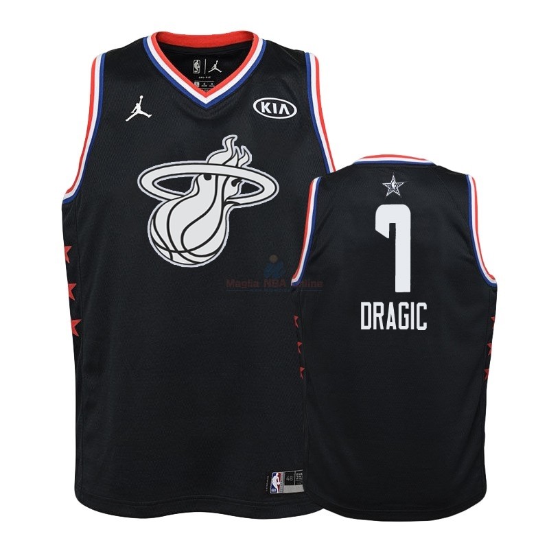 Acquista Maglia NBA Bambino 2019 All Star #7 Goran Dragic Nero