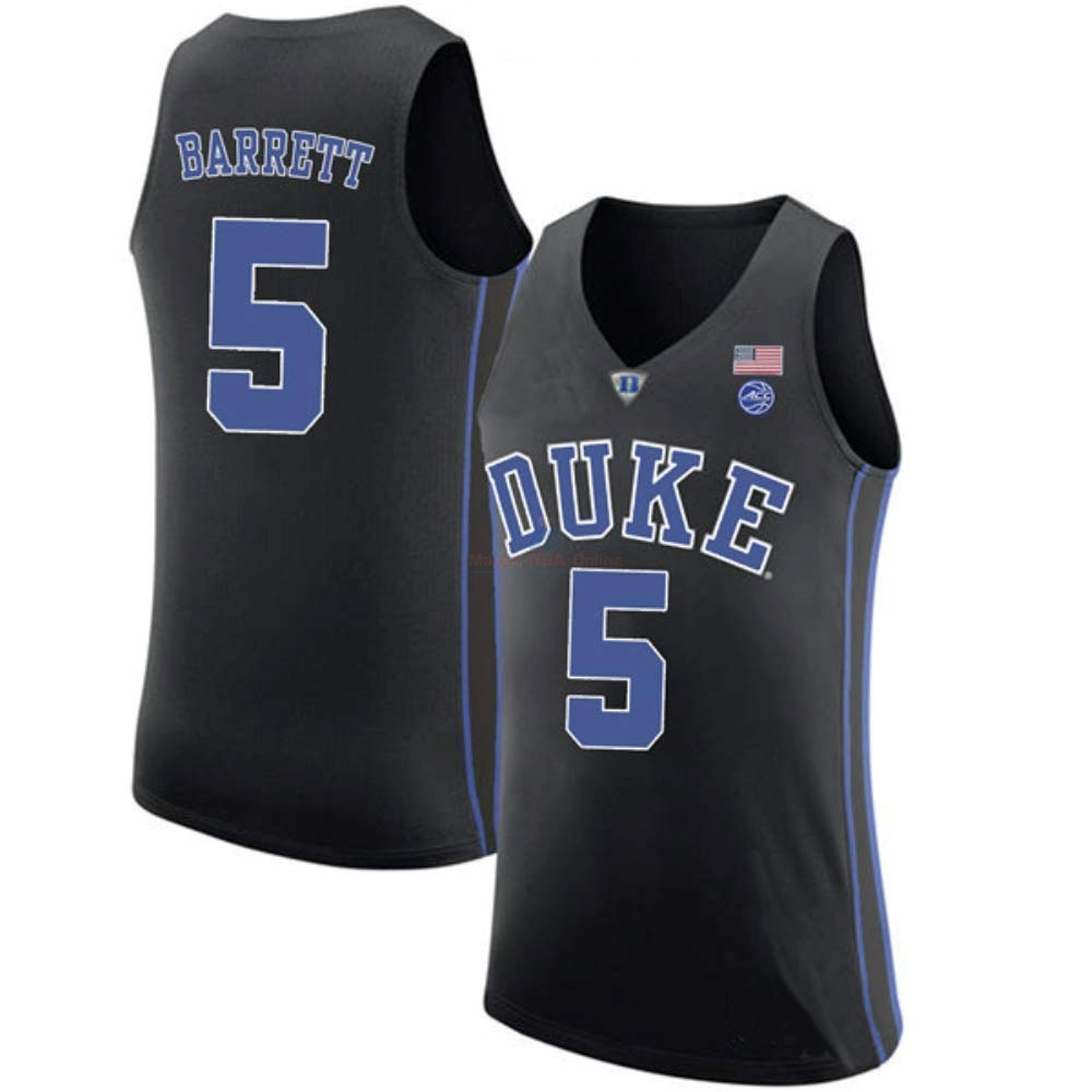 Acquista Maglia NCAA Duke #5 R.J. Barrett Nero