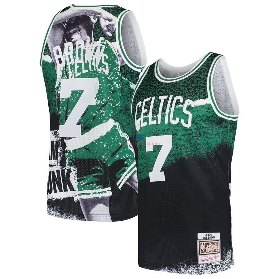 Acquista Maglia NBA All Star 1991 #7 Dee Brown Verde