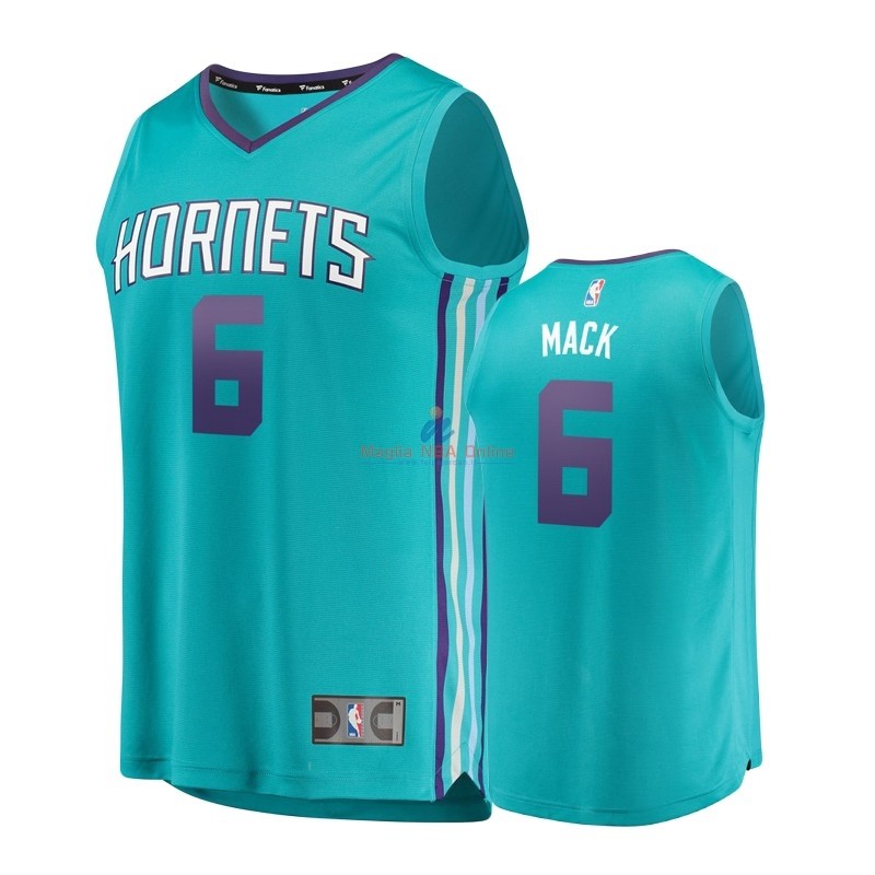 Acquista Maglia NBA Bambino Charlotte Hornets #6 Shelvin Mack Blu Icon
