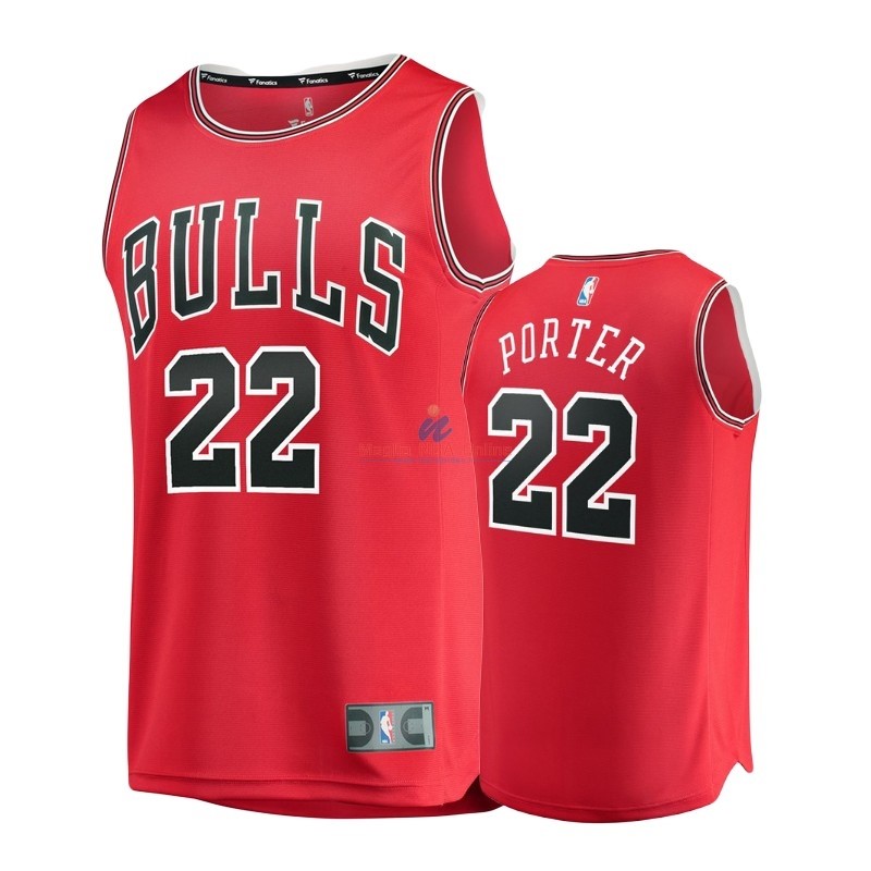 Acquista Maglia NBA Bambino Chicago Bulls #22 Otto Porter Rosso Icon