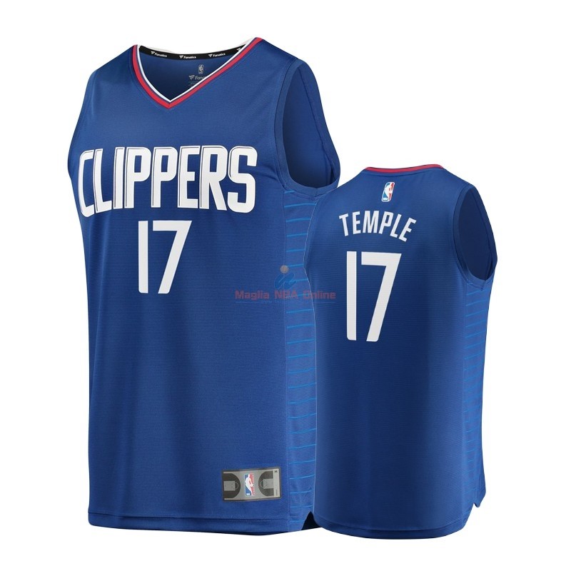 Acquista Maglia NBA Bambino Los Angeles Clippers #17 Garrett Temple Blu Icon