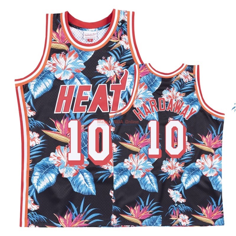 Acquista Maglia NBA Nike Miami Heat #10 Tim Hardaway Rosso floreale