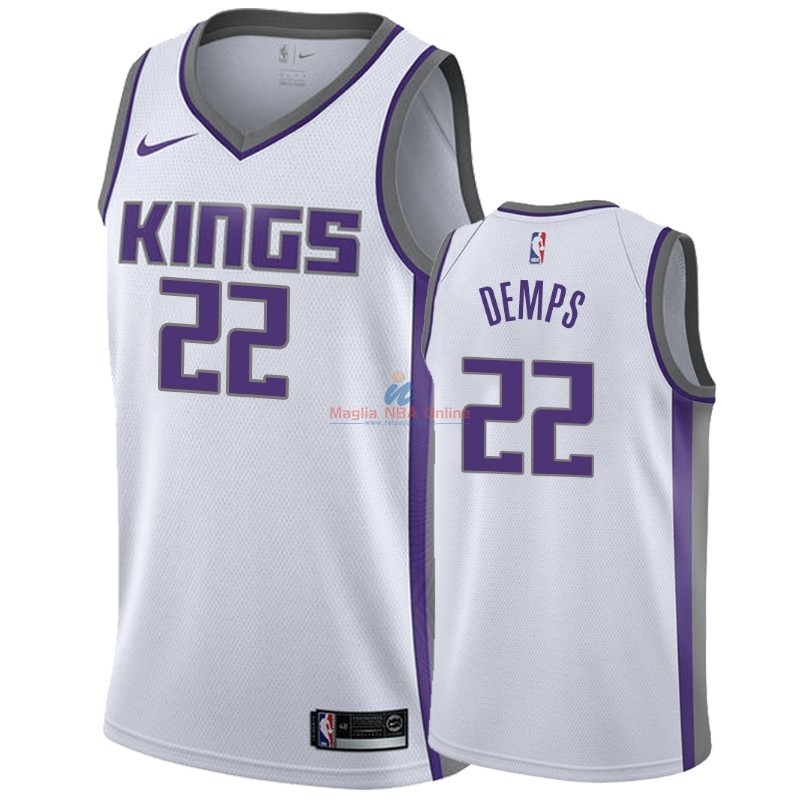 Acquista Maglia NBA Nike Sacramento Kings #22 Cody Demps Bianco Association 2018-19
