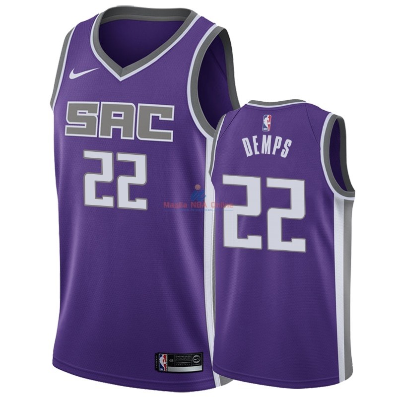 Acquista Maglia NBA Nike Sacramento Kings #22 Cody Demps Porpora Icon 2018-19