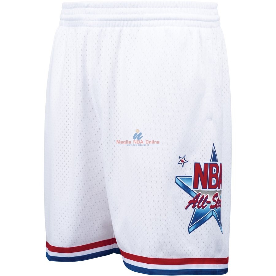 Acquista Pantaloni Basket 1991 NBA All Star Bianco Hardwood Classics
