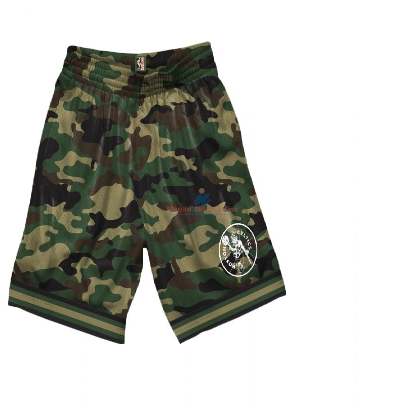 Acquista Pantaloni Basket Boston Celtics Camo