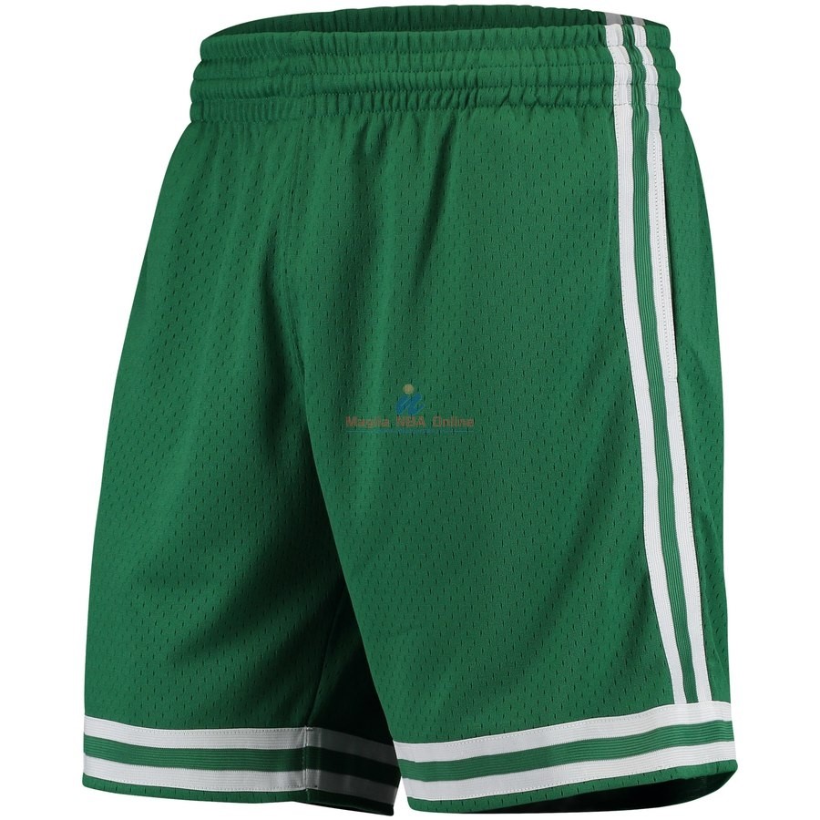 Acquista Pantaloni Basket Boston Celtics Verde Hardwood Classics