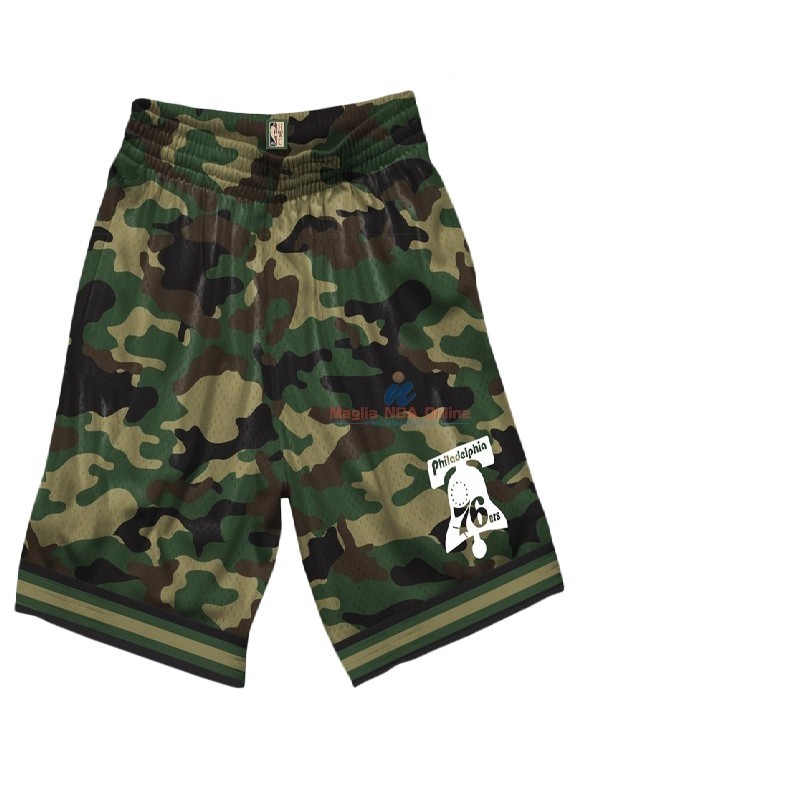 Acquista Pantaloni Basket Philadelphia Sixers Camo