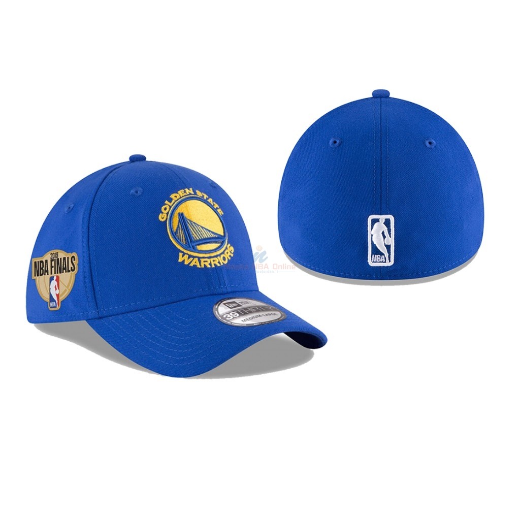 Cappelli 2019 NBA Finals Golden State Warriors Blu 01 Acquista