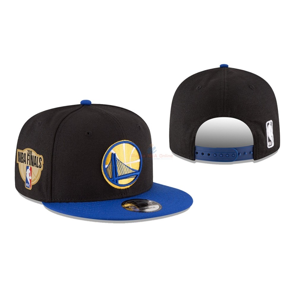 Cappelli 2019 NBA Finals Golden State Warriors Nero 01 Acquista