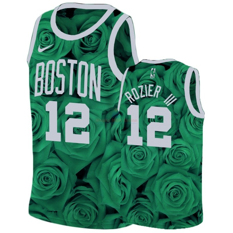 Maglia NBA Nike Boston Celtics #12 Terry Rozier III Verde Acquista