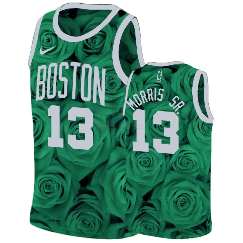 Maglia NBA Nike Boston Celtics #13 Marcus Morris Sr. Verde Acquista