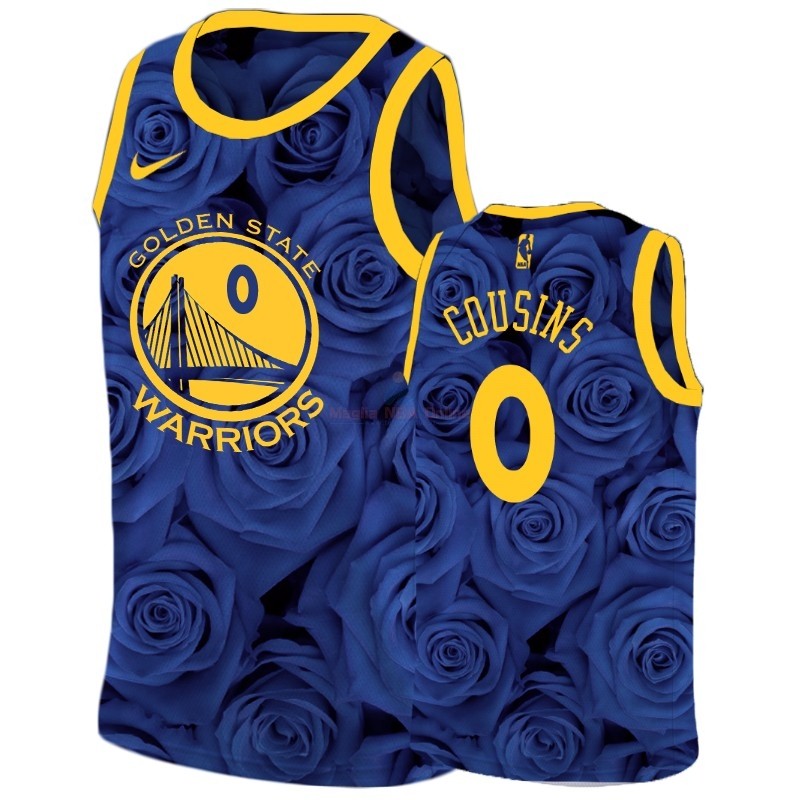 Maglia NBA Nike Golden State Warriors #0 DeMarcus Cousins Marino Acquista