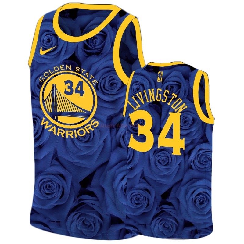 Maglia NBA Nike Golden State Warriors #34 Shaun Livingston Marino Acquista