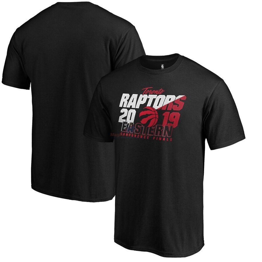 Maglia NBA Toronto Raptors 2019 Campionato Finali Manica corta Nero Acquista