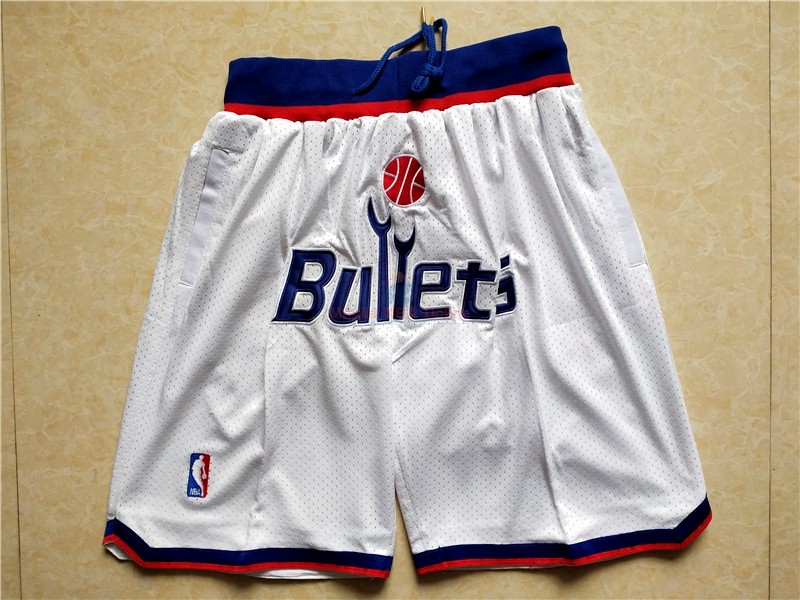 Pantaloni Basket Washington Wizards Bianco Acquista