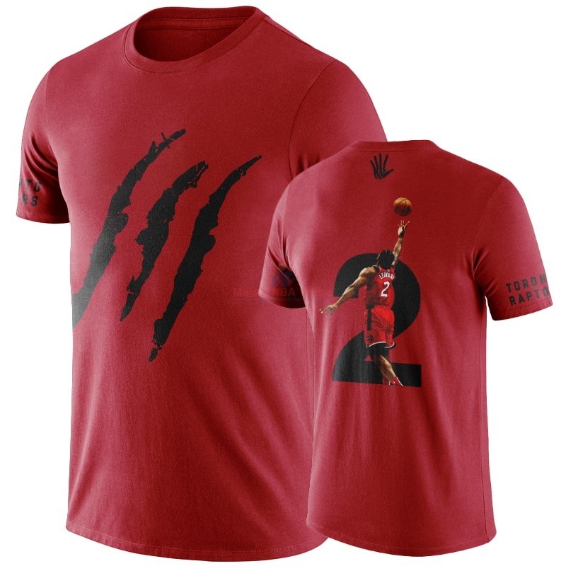 T-Shirt Toronto Raptors Kawhi Leonard Rosso Acquista