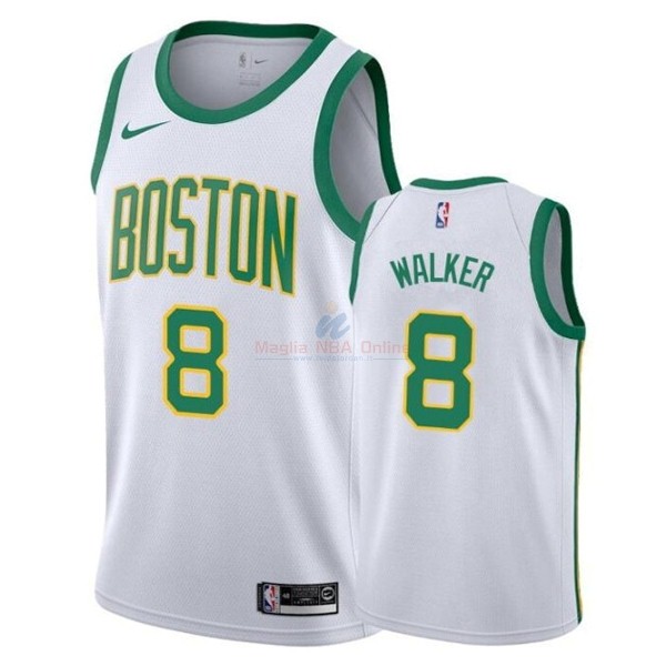 Maglia NBA Bambino Boston Celtics #8 Kemba Walker Bianco Città 2019-20 Acquista