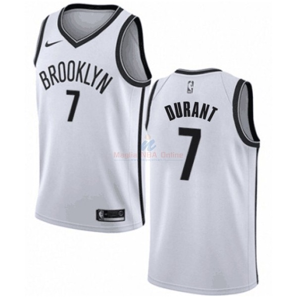 Maglia NBA Bambino Brooklyn Nets #7 Kevin Durant Bianco Association 2019-20 Acquista