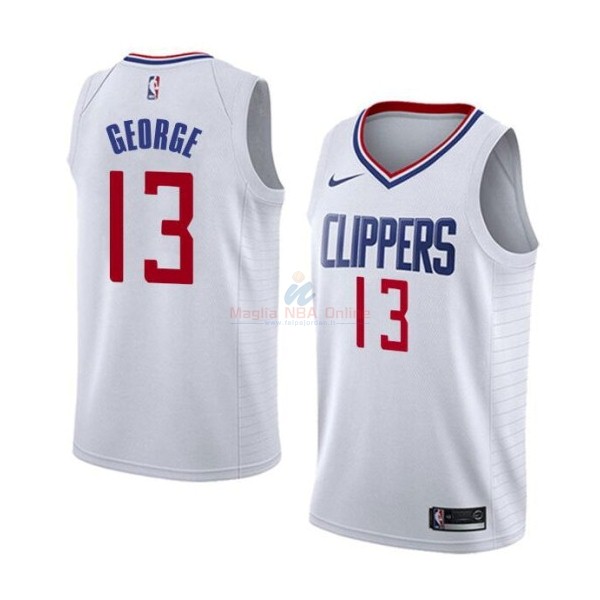 Maglia NBA Bambino Los Angeles Clippers #13 Paul George Bianco Association 2019-20 Acquista