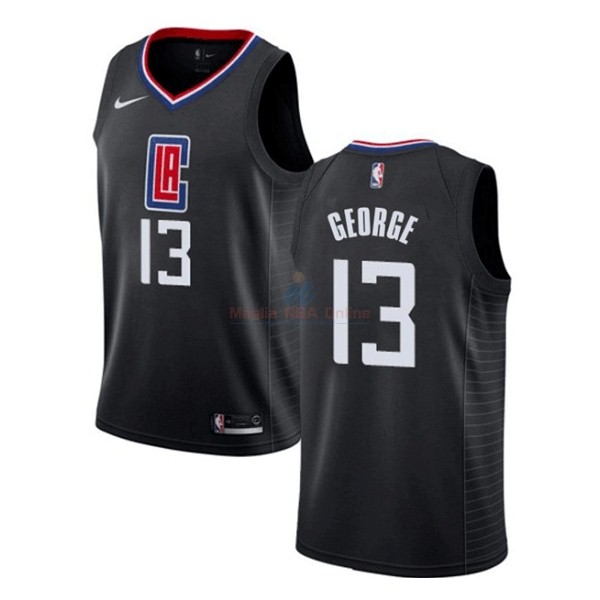 Maglia NBA Bambino Los Angeles Clippers #13 Paul George Nero Statement 2019-20 Acquista