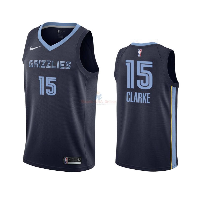 Maglia NBA Nike Memphis Grizzlies #15 Brandon Clarke Marino Icon 2019-20 Acquista