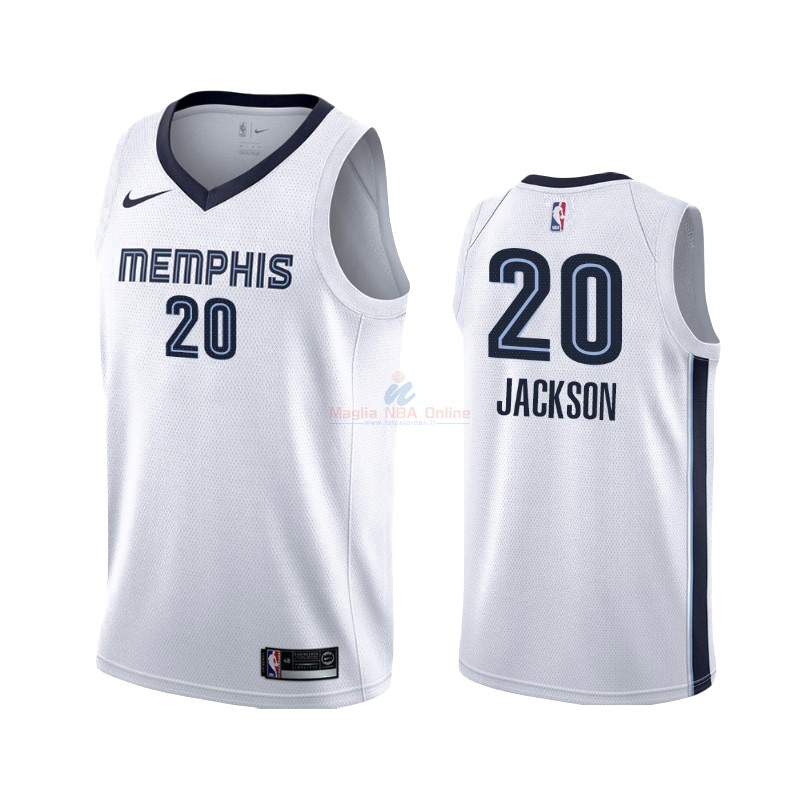 Maglia NBA Nike Memphis Grizzlies #20 Josh Jackson Bianco Association 2019-20 Acquista