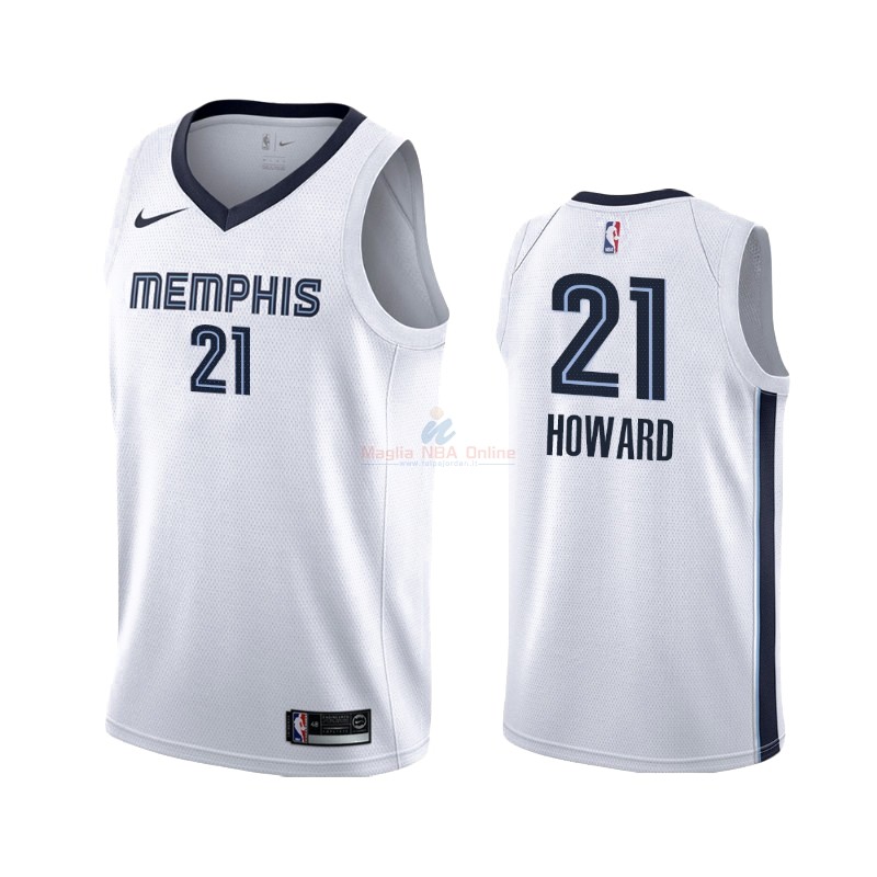 Maglia NBA Nike Memphis Grizzlies #21 Dwight Howard Bianco Association 2019-20 Acquista