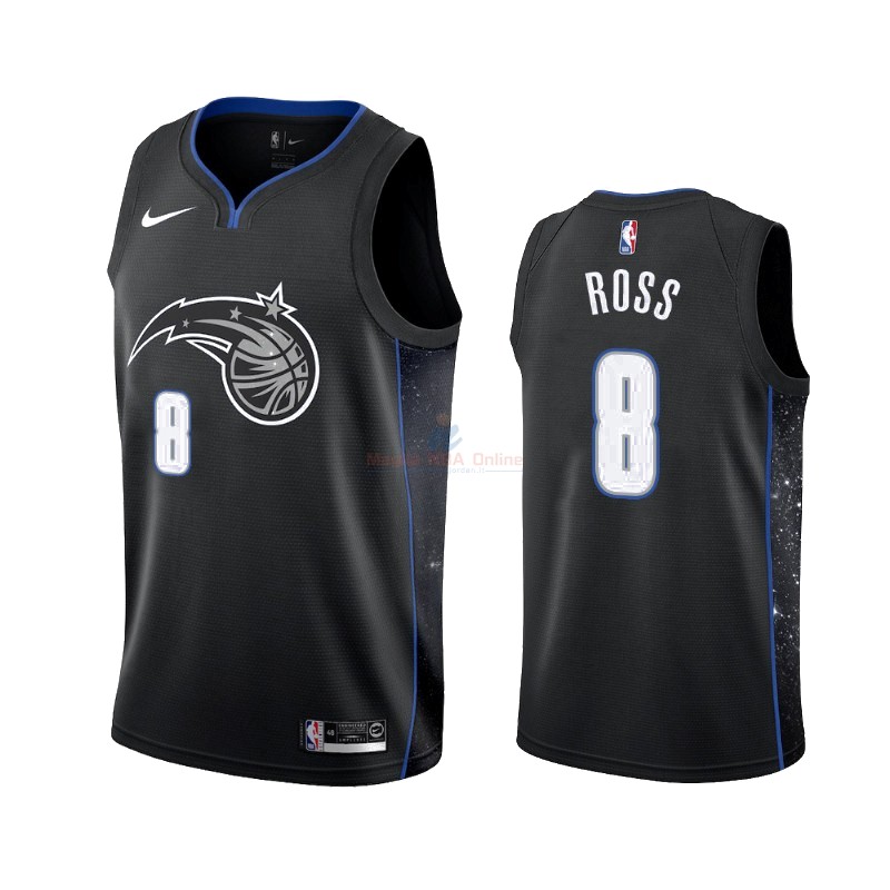 Maglia NBA Nike Orlando Magic #8 Terrence Ross Nike Nero Città 2019-20 Acquista