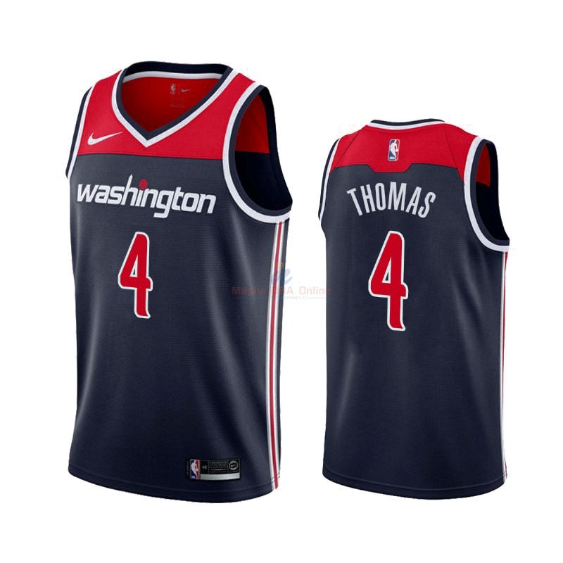 Maglia NBA Nike Washington Wizards #4 Isaiah Thomas Marino Statement 2019-20 Acquista